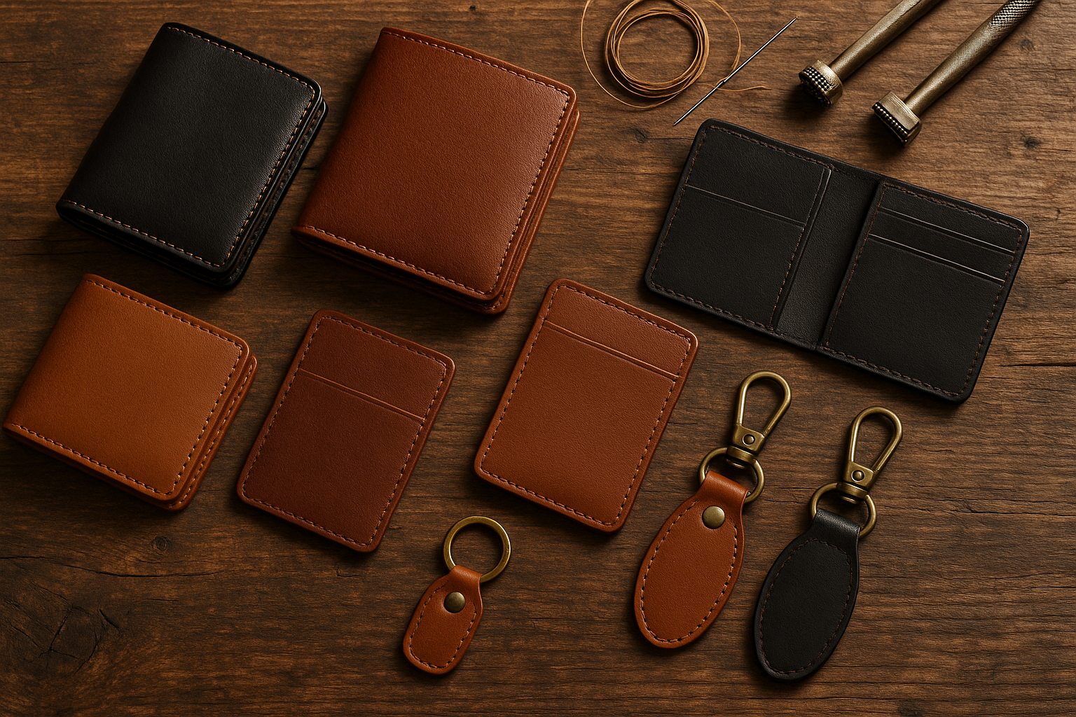 Wallet Related and leather Crafted