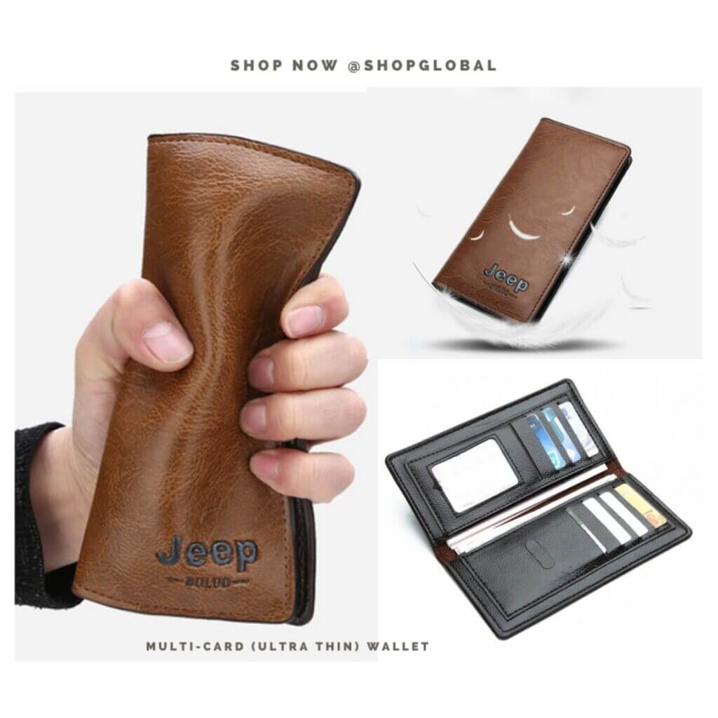 (Buy 1 Get 1 free )Jeep Premium Wallet