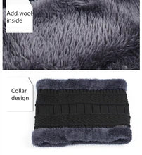 Winter Knitting Skull Cap and Neck Scarf Wool Warm (Special Offer Buy 1 get 1 free)