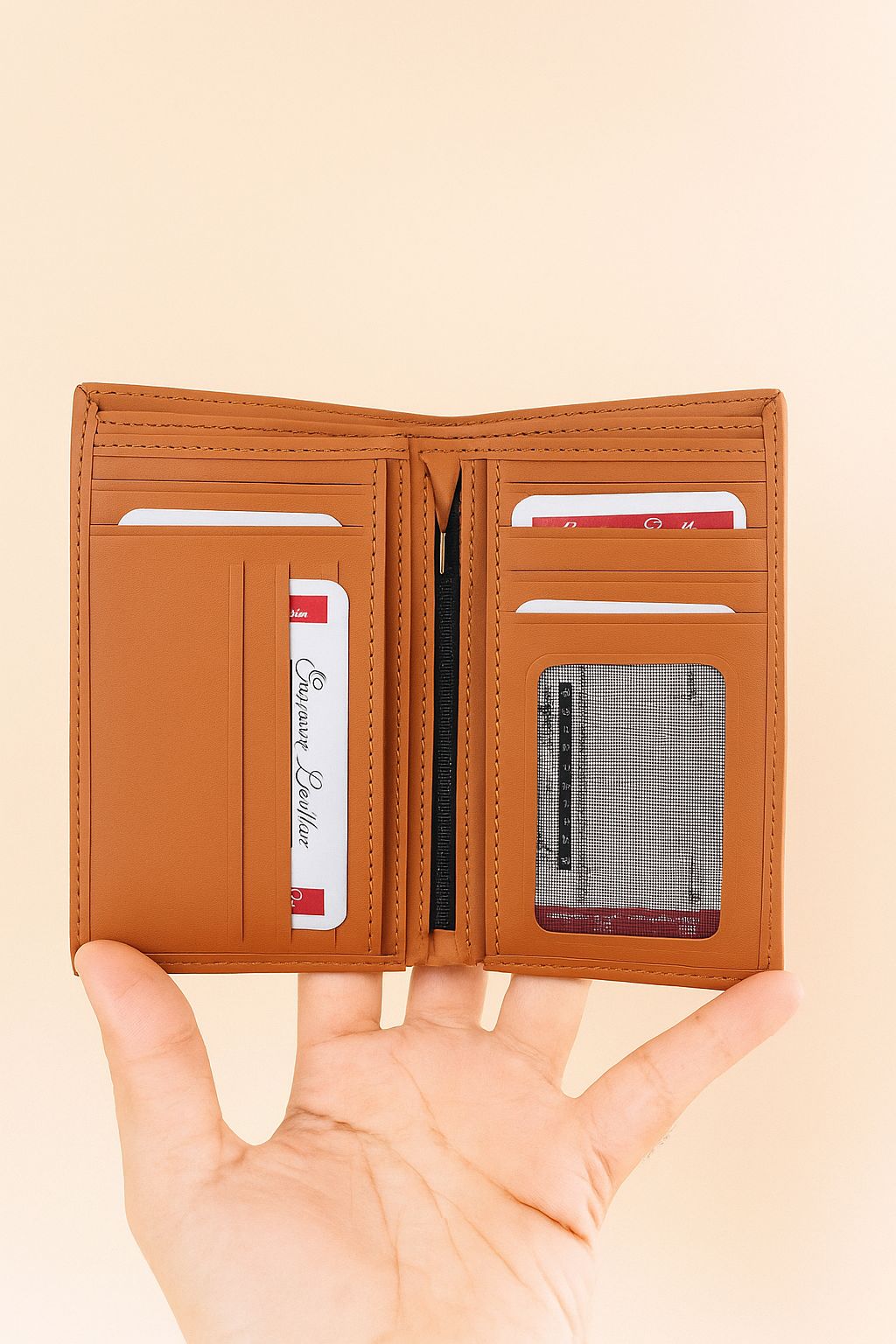 bifold mini long wallet
